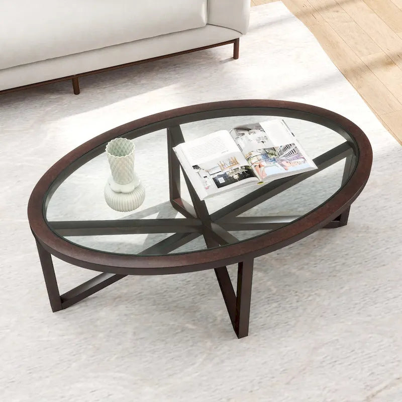 Modern Simple Glass Table