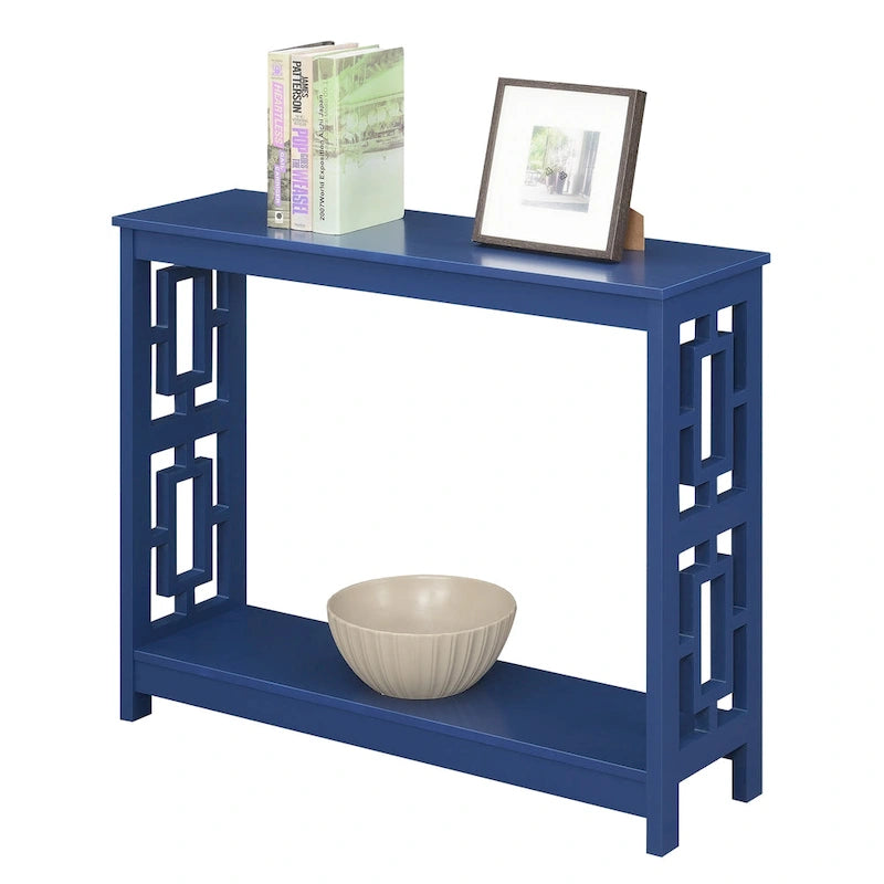 Console Table with Shelf