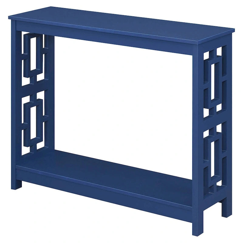 Console Table with Shelf