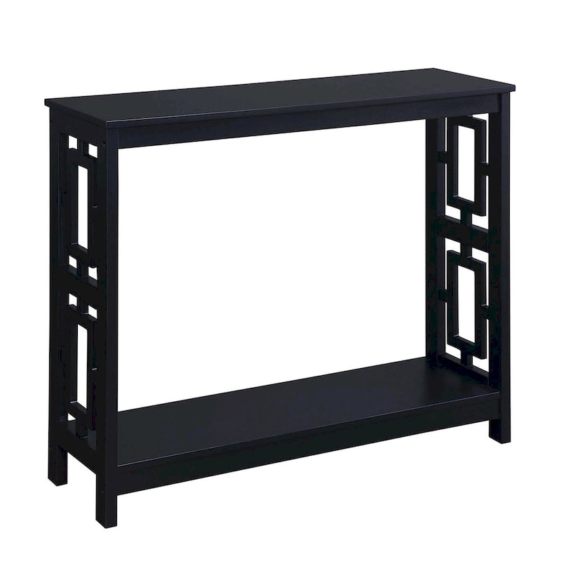 Console Table with Shelf
