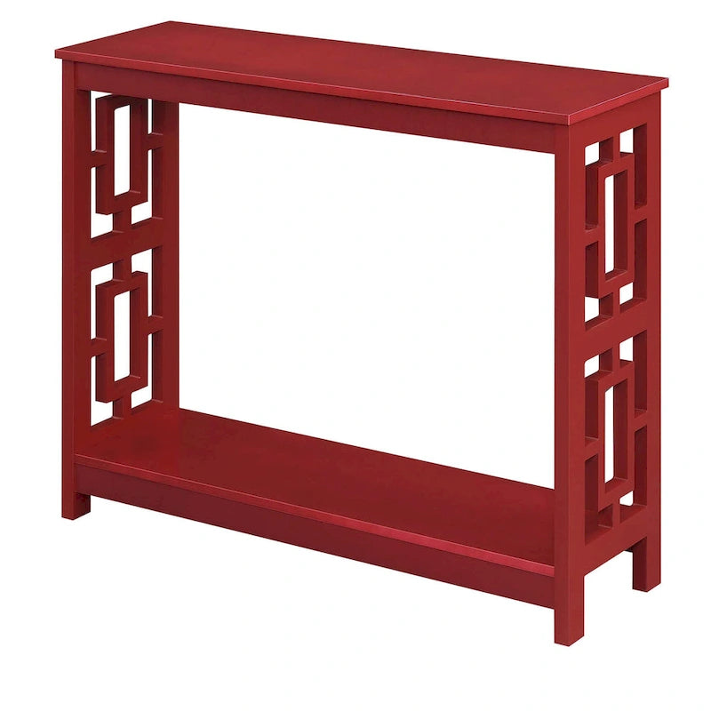 Console Table with Shelf