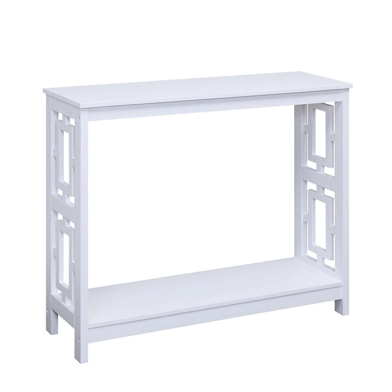 Console Table with Shelf