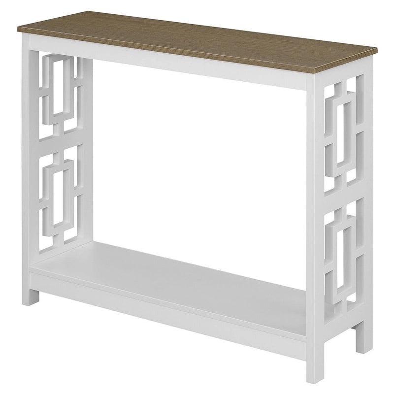 Console Table with Shelf