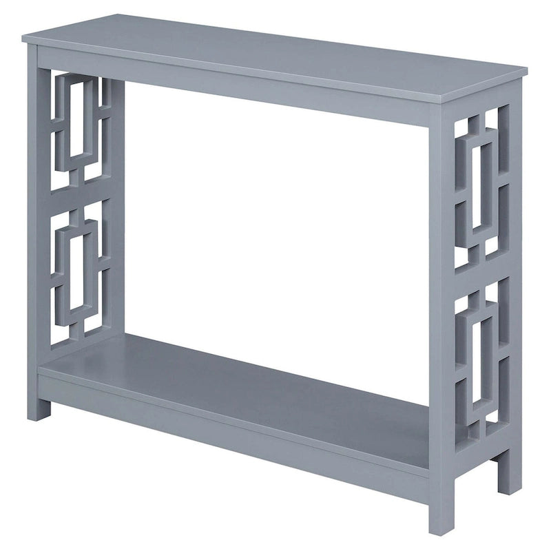 Console Table with Shelf