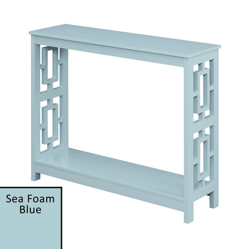 Console Table with Shelf