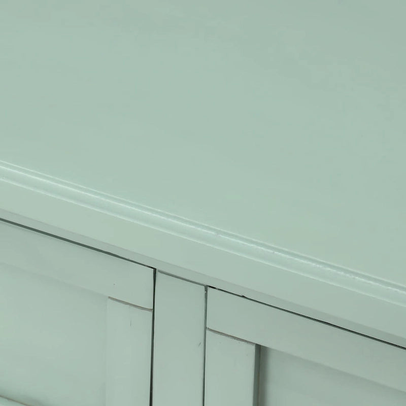 3-Drawer Console Table with Bottom Shelf