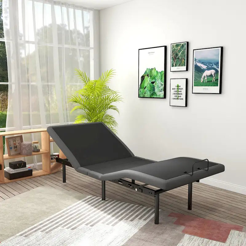 Adjustable Bed Base with Wireless Remote