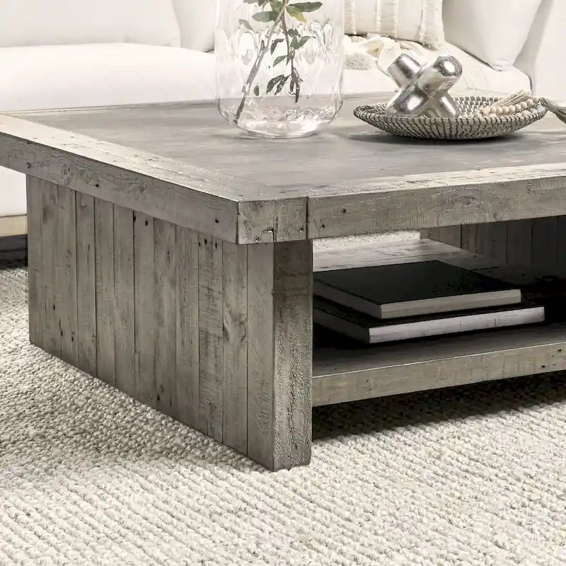 Square Coffee Table - 50"W x 50"D x 18"H