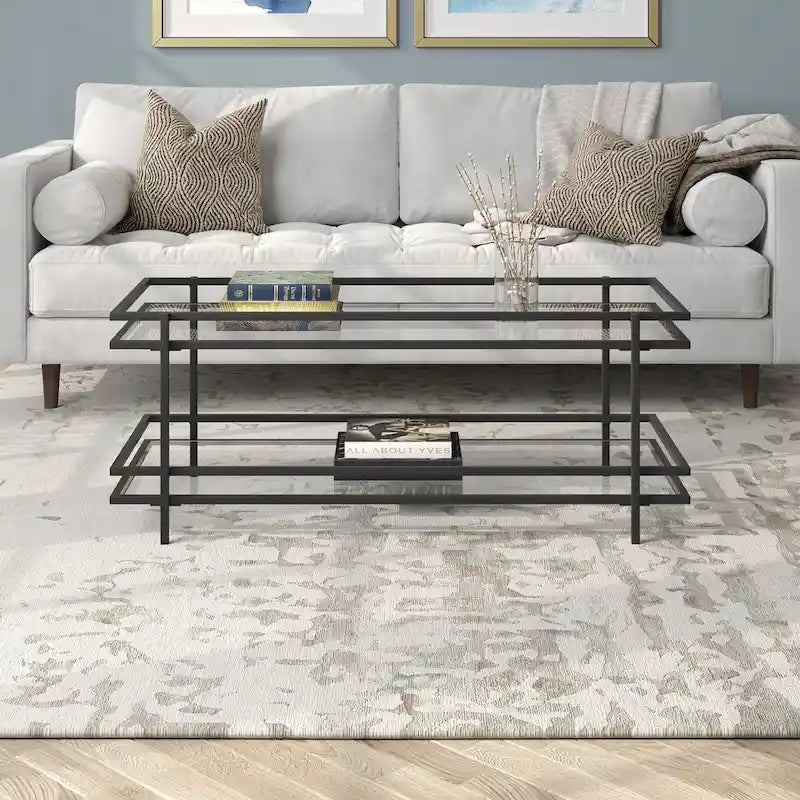 Art Deco 4-Tier Bookcase