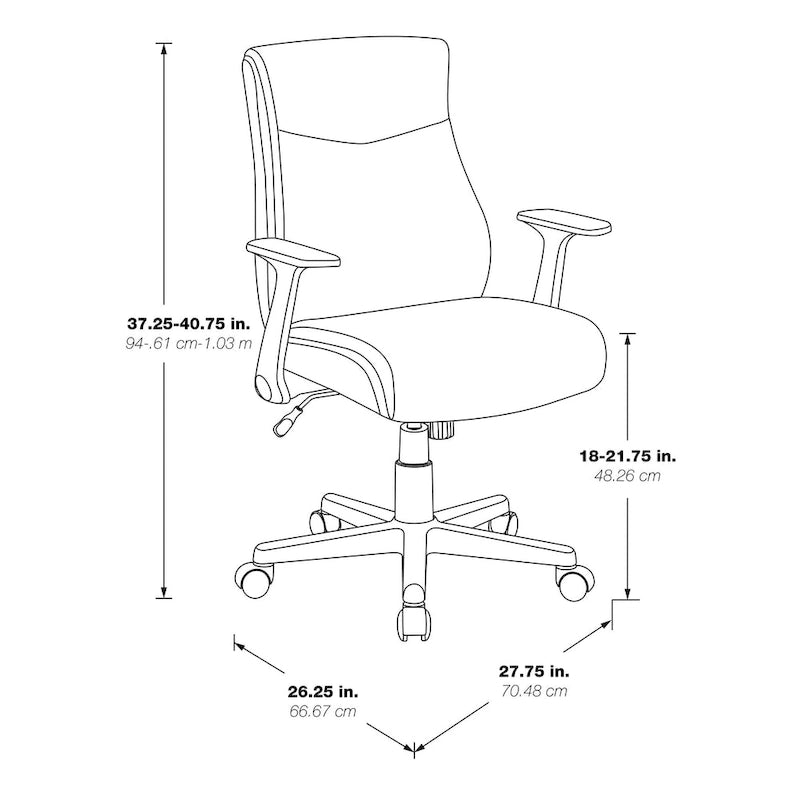 Mid-Back Managers Office Chair