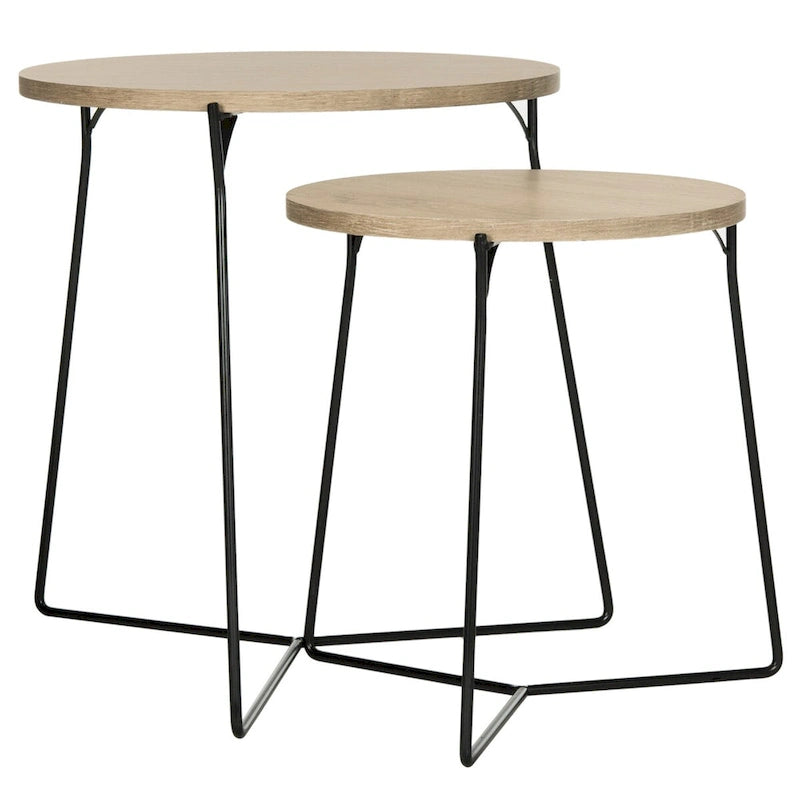 Mid-Century Stacking End Table - 19Wx19Dx21H
