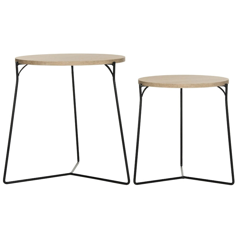 Mid-Century Stacking End Table - 19Wx19Dx21H