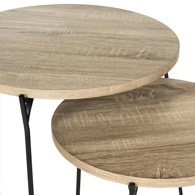 Mid-Century Stacking End Table - 19Wx19Dx21H