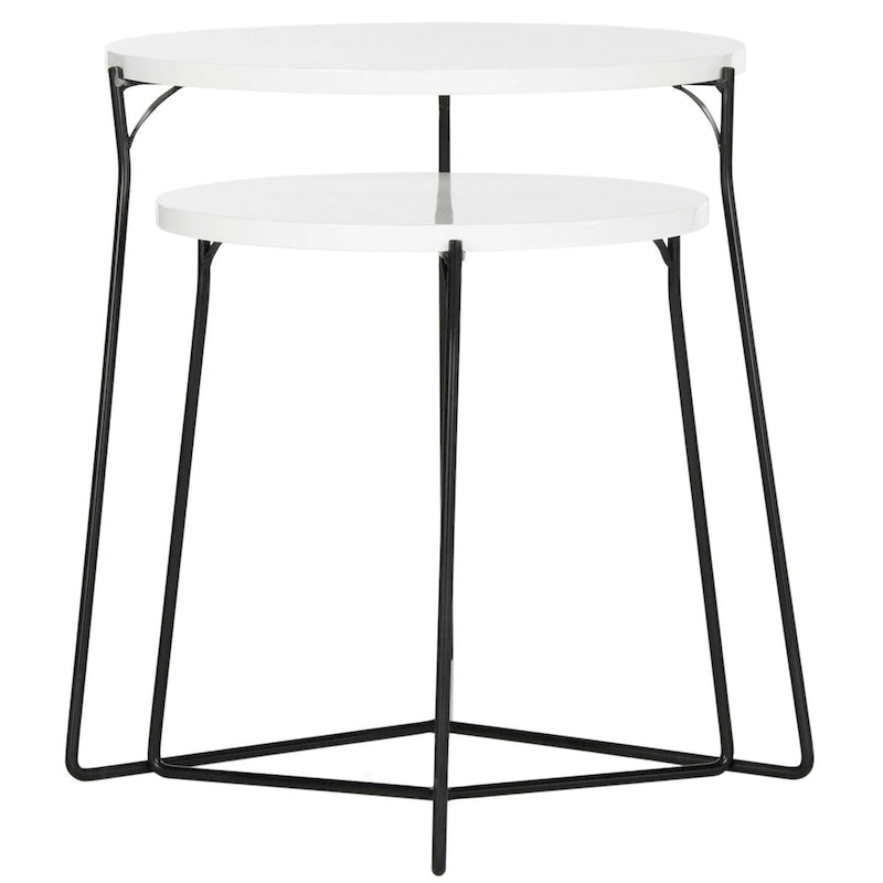 Mid-Century Stacking End Table - 19Wx19Dx21H