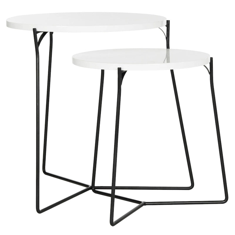 Mid-Century Stacking End Table - 19Wx19Dx21H