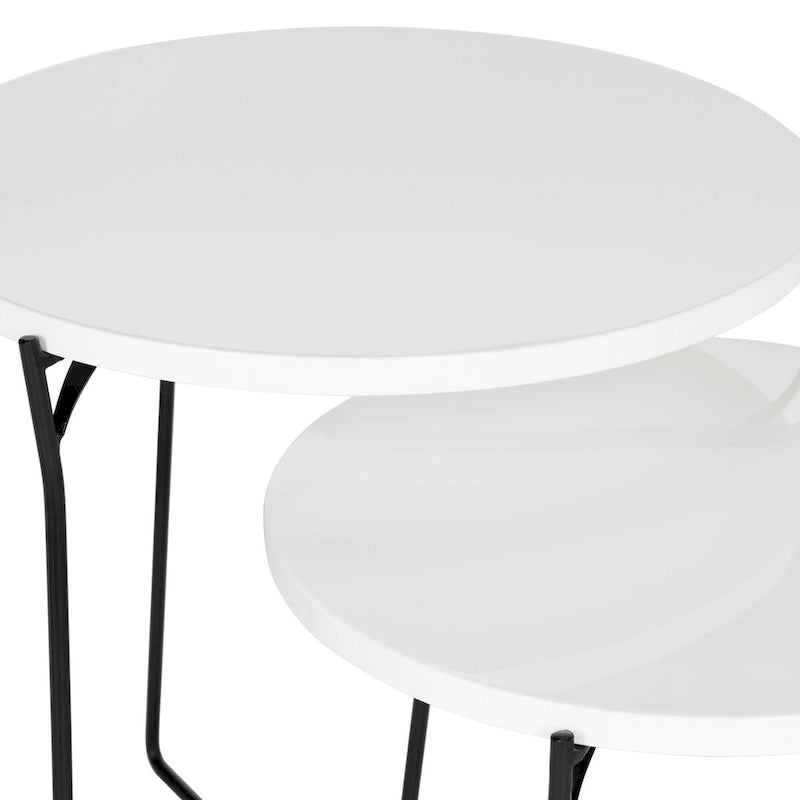 Mid-Century Stacking End Table - 19Wx19Dx21H
