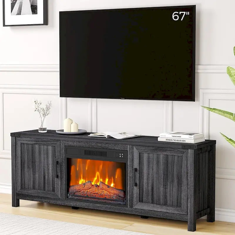 Electric Fireplace TV Stand for TVs up to 65 Inches