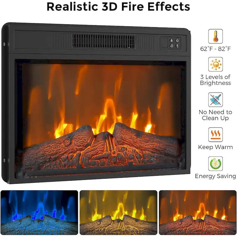 Electric Fireplace TV Stand for TVs up to 65 Inches