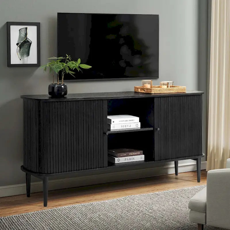 Modern 63" Sideboard with Adjustable Shelf