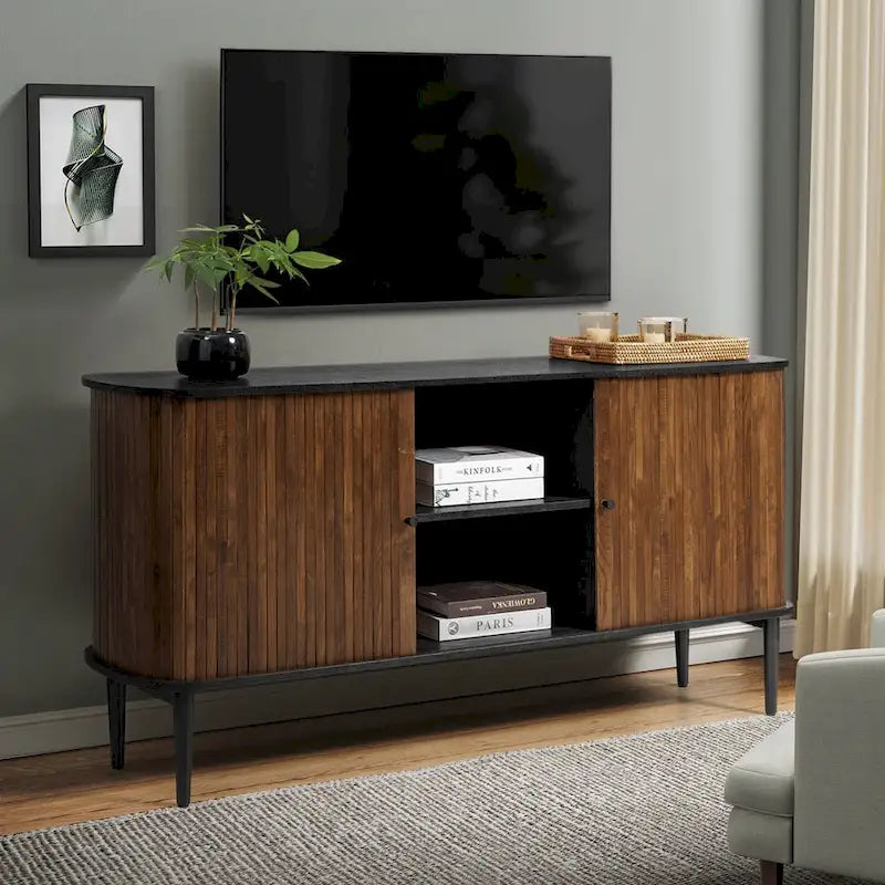 Modern 63" Sideboard with Adjustable Shelf