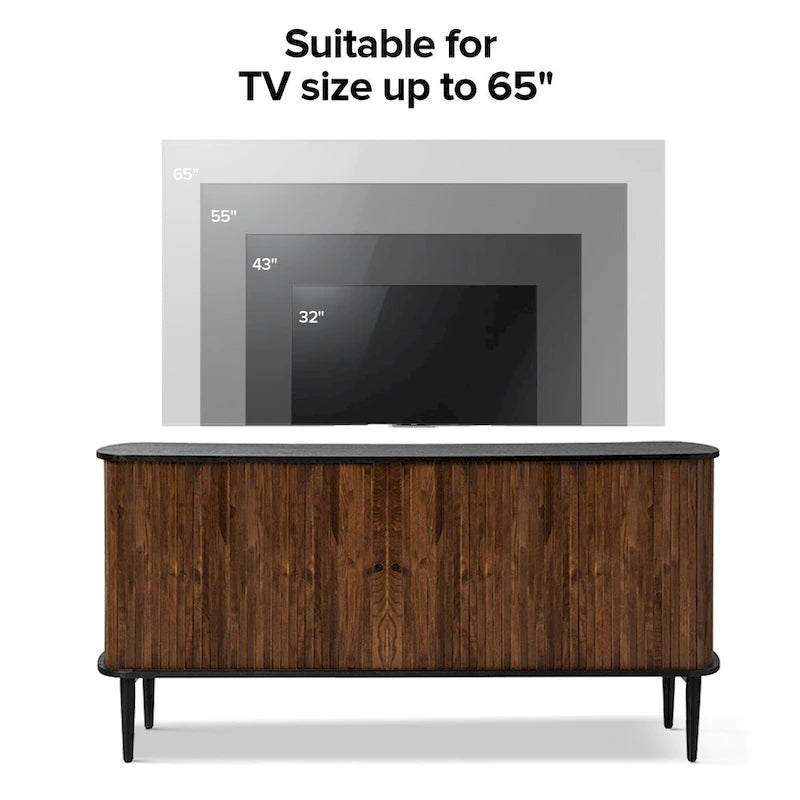 Modern 63" Sideboard with Adjustable Shelf