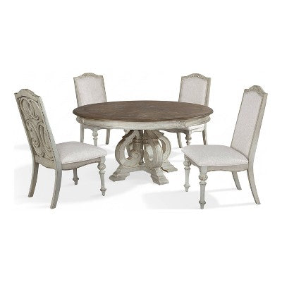 Frainio Dining Set White - HOMES: Inside + Out