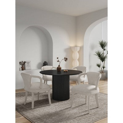 Manhattan Comfort 5pc Hathaway and Palmer Modern Dining Set
