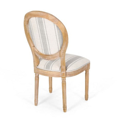 Christopher Knight Home Derring 7 Pieces French Country Upholstered Wood Expandable Dining Set
