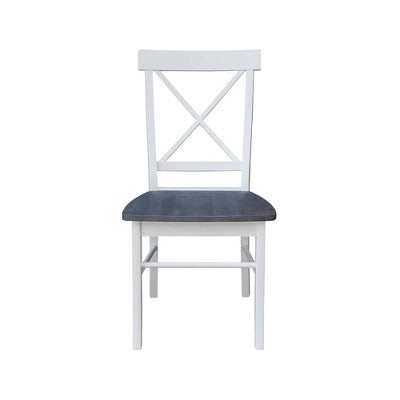 42 Mase Dual Drop Leaf Table with 2 X Back Chairs - International Concepts