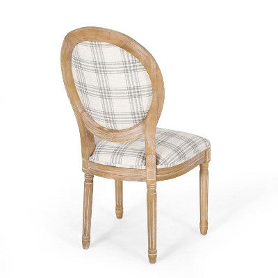 Christopher Knight Home Derring 7 Pieces French Country Upholstered Wood Expandable Dining Set