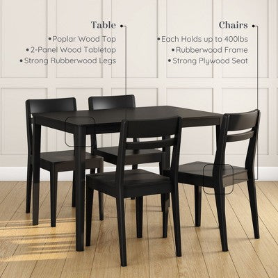 Crew Dining Chair and Table Combo