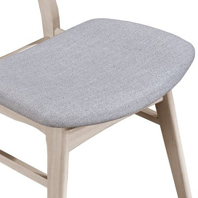 New Classic Furniture,Oscar 5-Piece Wood Dining Set, White Ash