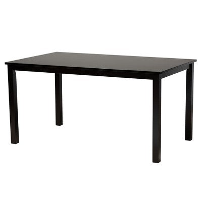 Baxton Studio Genesis Modern Fabric Wood Dining Set