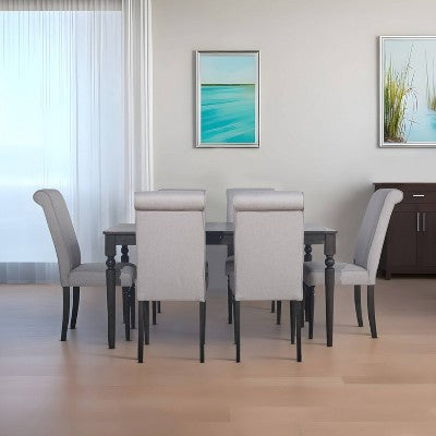 Home Design 7pc Franklin Dining Set