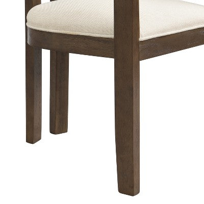 Christopher Knight Home Evangeline Contemporary 7 Piece Rubberwood Upholstered Dining Set with Oversized Rectangular Table