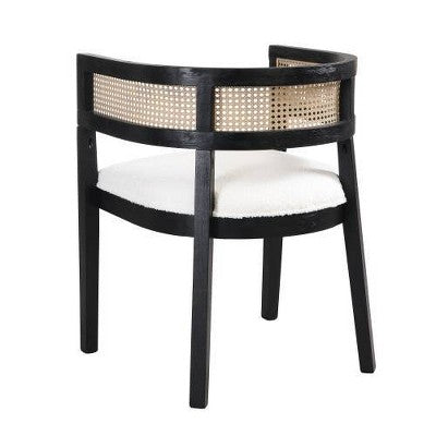 Christopher Knight Home Avery 7pc Cane and Rubberwood Upholstered Dining Set