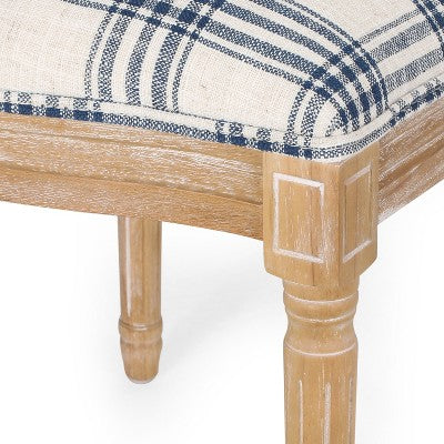 Christopher Knight Home Derring 7 Pieces French Country Upholstered Wood Expandable Dining Set