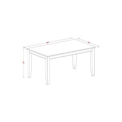 HomeStock 6-Piece Rectangle Mahogany Finish Solid Wood Top Dining Table with 1 Bench, 4 Chairs with Slat Back