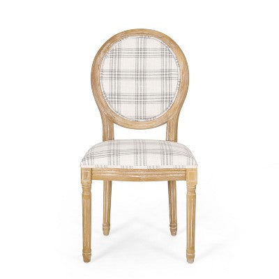 Christopher Knight Home Derring 7 Pieces French Country Upholstered Wood Expandable Dining Set