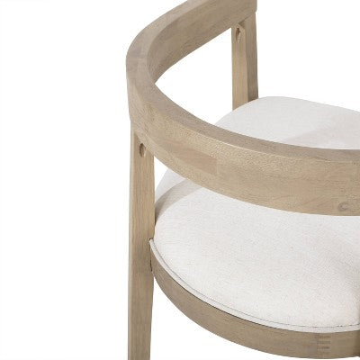 Christopher Knight Home 5pc Hudson Fabric and Wood Dining Set Light