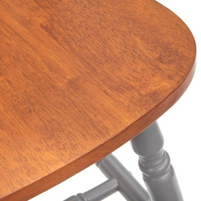 Buylateral 7pc Lancaster Farmhouse Solid Wood Extendable Dining Table Set