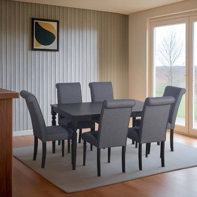 Home Design 7pc Franklin Dining Set