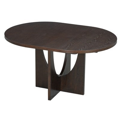 5 Pieces Extendable Round Dining Table Set for 4, Modern Kitchen Dining Table with Removable Leaf and 4 Upholstered Chairs for Dining Room