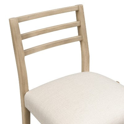 Christopher Knight Home Daniel 3 Piece Farmhouse Rubberwood Upholstered Counter Height Dining Chairs with Fluted Table