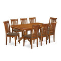 Dining Room Set Handcrafted Solid Wood Table & Chair Set with Extension Leaf