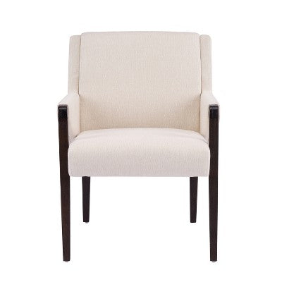 Christopher Knight Home Selena 7 Piece Mid-Century Modern Upholstered Dining Chairs with Rectangle Table