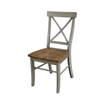 42 Mase Dual Drop Leaf Table with 2 X Back Chairs - International Concepts