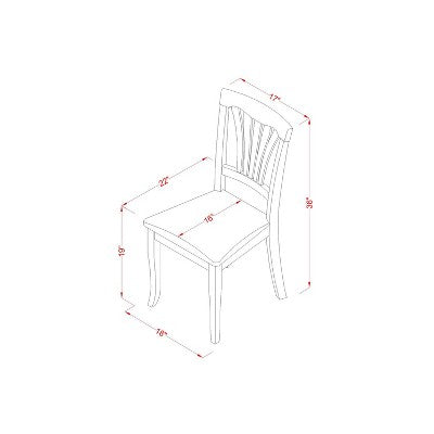 Luxury Dining Table Set - Kitchen Table with Chairs - 7 Piece Rectangle Table Set