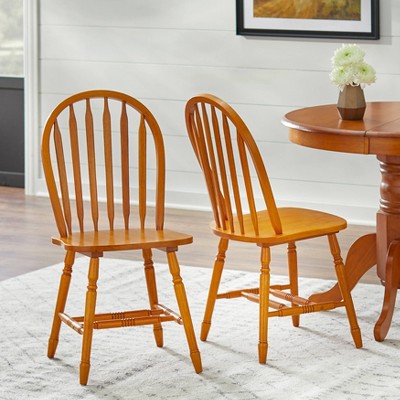 Buylateral 7pc Lancaster Farmhouse Solid Wood Extendable Dining Table Set