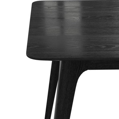 Christopher Knight Home Jinna Mid-Century Modern 5 Piece Rubberwood Dining Set with Upholstered Chairs
